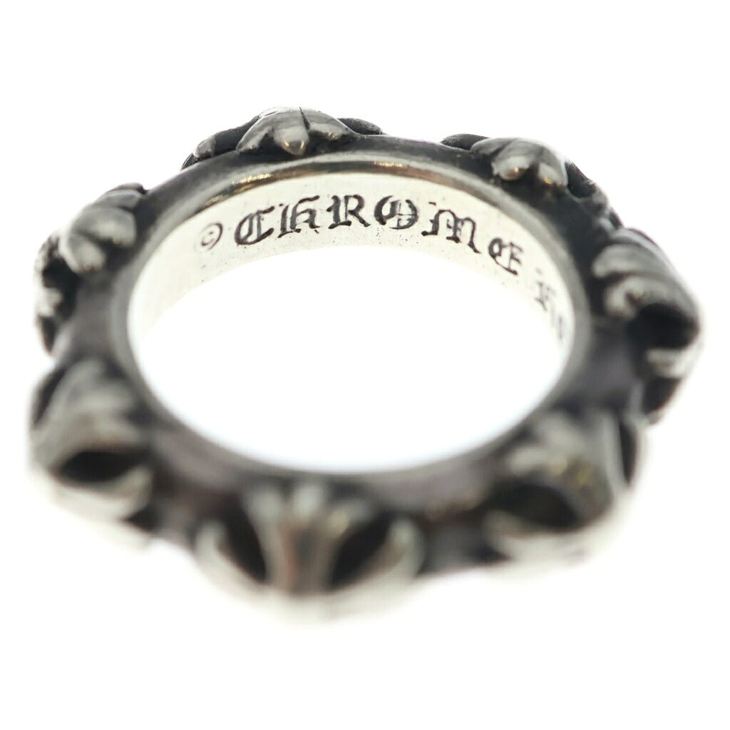 CHROME HEARTS(クロムハーツ) CROSS BAND クロスバンド リング シルバー BCA342