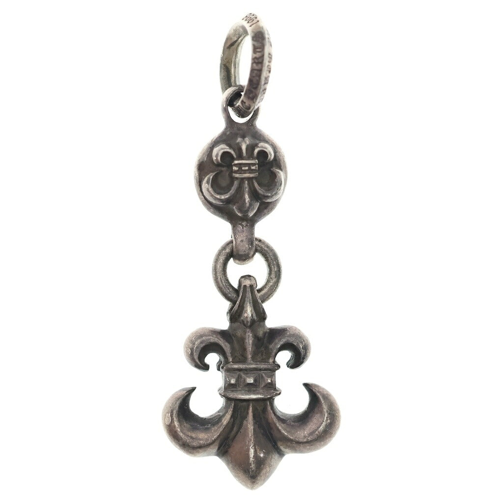 CHROME HEARTS(クロムハーツ) 1BALL BS FLEUR 1ボールBSフレアチャーム ペンダントトップ シルバー BCA198