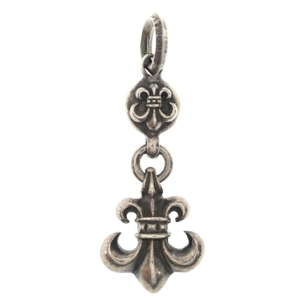 CHROME HEARTS(クロムハーツ) 1BALL BS FLEUR 1ボールBSフレアチャーム ペンダントトップ シルバー BCA198