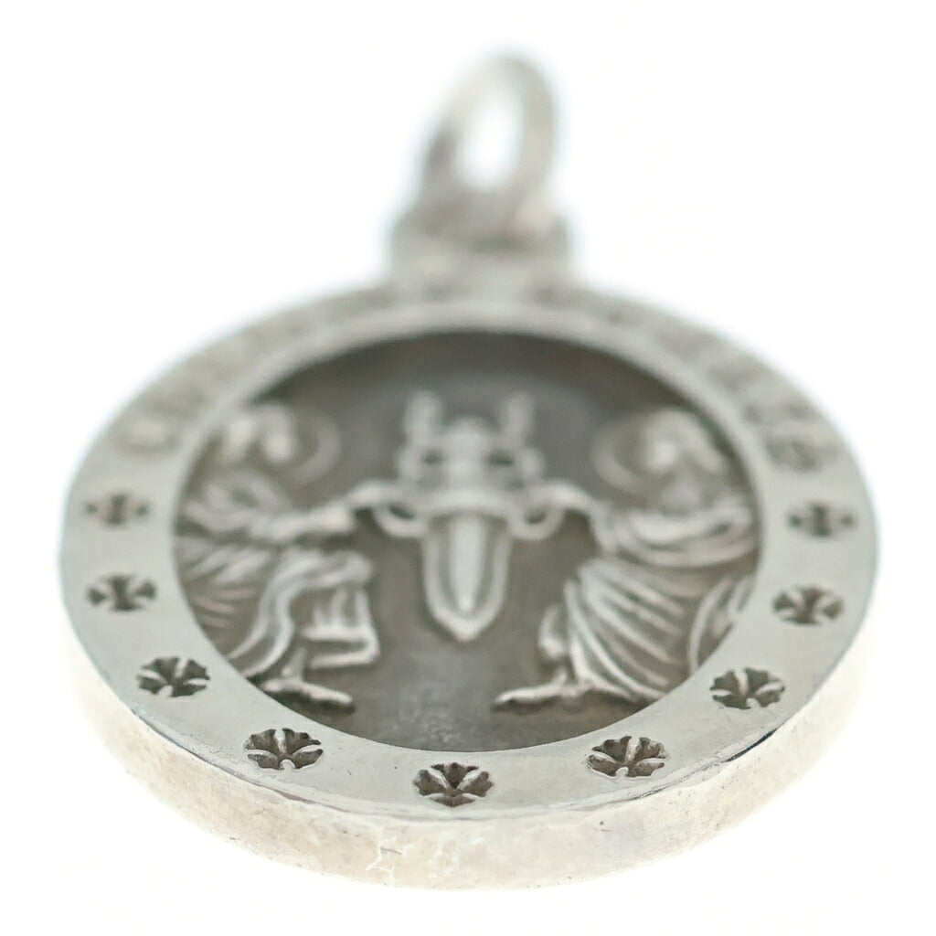 CHROME HEARTS(クロムハーツ) ANGEL MEDAL OVAL オーバルエンジェルメダル ペンダントトップ シルバー BCA207