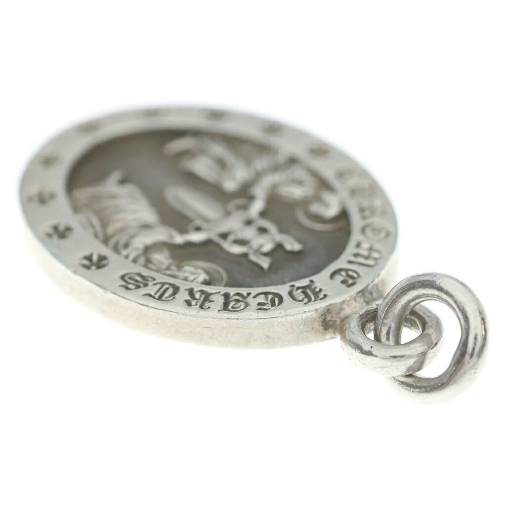 CHROME HEARTS(クロムハーツ) ANGEL MEDAL OVAL オーバルエンジェルメダル ペンダントトップ シルバー BCA207