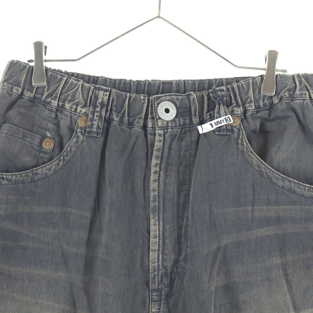 MAISON MIHARAYASUHIRO(メゾンミハラヤスヒロ) 26SS LIGHT WIDE JEANS ライト ワイド ジーンズ ブラック J16PT123-0