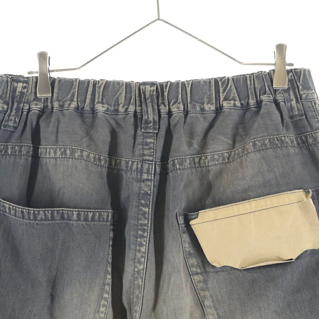 MAISON MIHARAYASUHIRO(メゾンミハラヤスヒロ) 26SS LIGHT WIDE JEANS ライト ワイド ジーンズ ブラック J16PT123-0