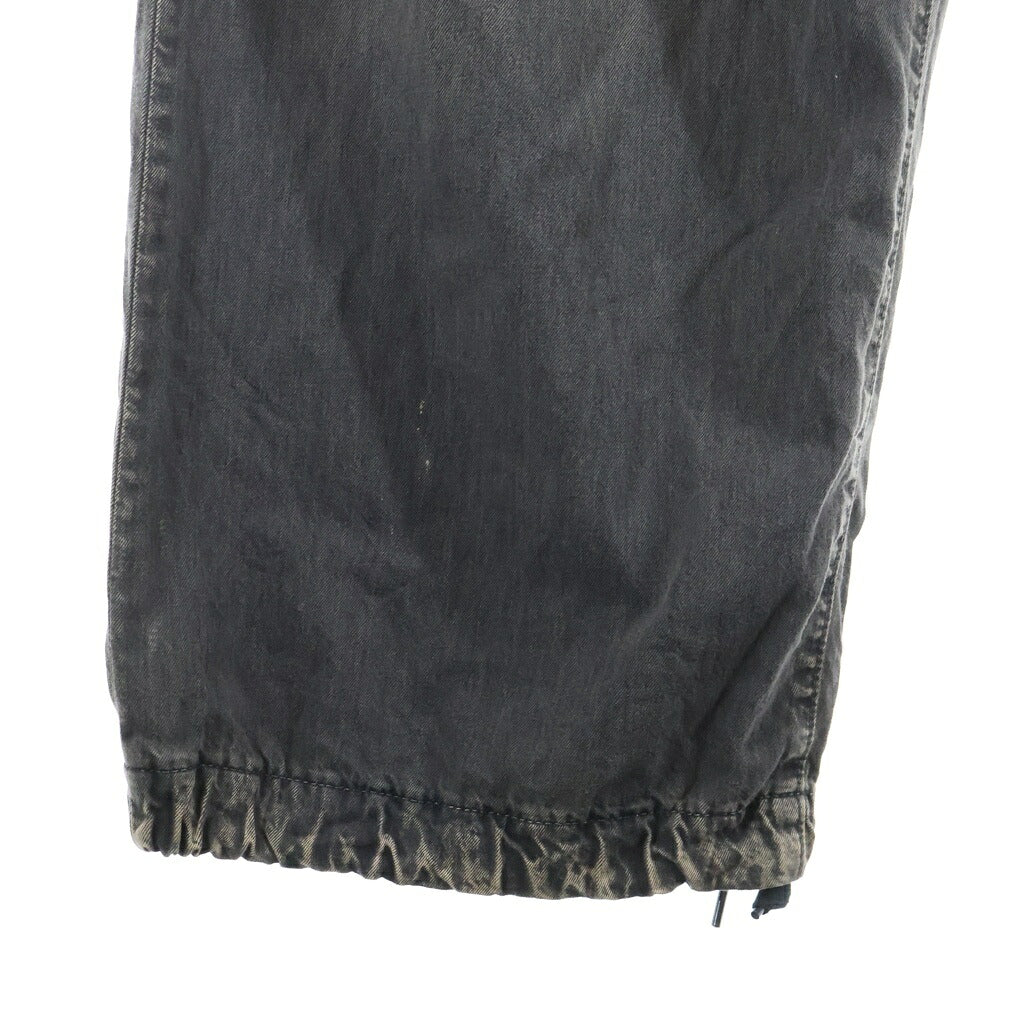 MAISON MIHARAYASUHIRO(メゾンミハラヤスヒロ) 26SS LIGHT WIDE JEANS ライト ワイド ジーンズ ブラック J16PT123-0