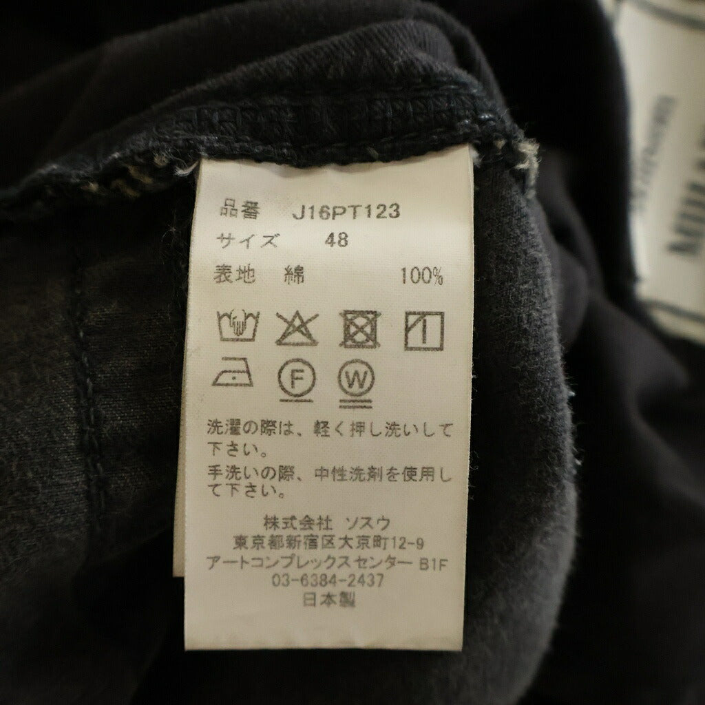 MAISON MIHARAYASUHIRO(メゾンミハラヤスヒロ) 26SS LIGHT WIDE JEANS ライト ワイド ジーンズ ブラック J16PT123-0