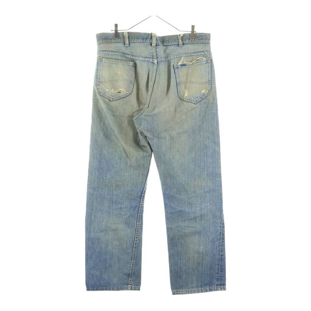 LEE(リー) 60S 101Z TALON ZIP 黒タグ デニム パンツ インディゴ