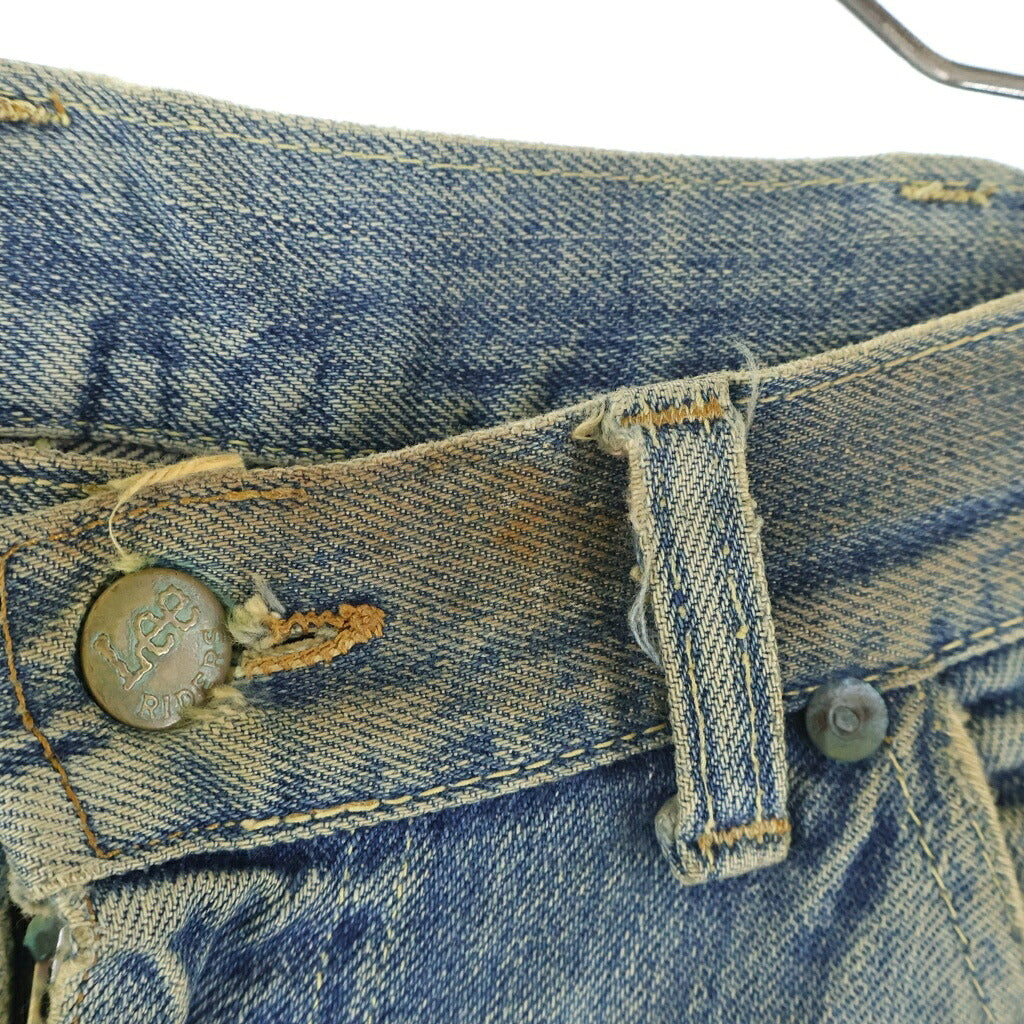 LEE(リー) 60S 101Z TALON ZIP 黒タグ デニム パンツ インディゴ
