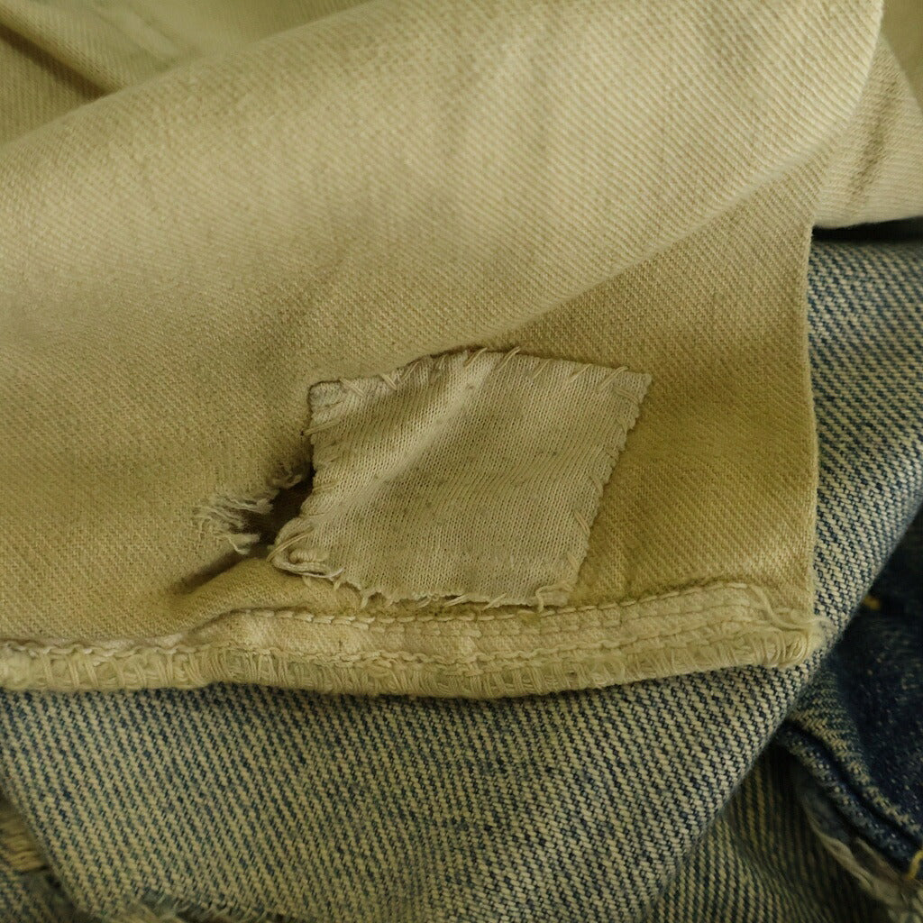 LEE(リー) 60S 101Z TALON ZIP 黒タグ デニム パンツ インディゴ