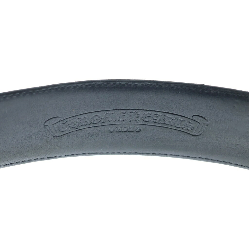 CHROME HEARTS(クロムハーツ) BLT ROLLER2 ダブルピンスクロール レザーベルト