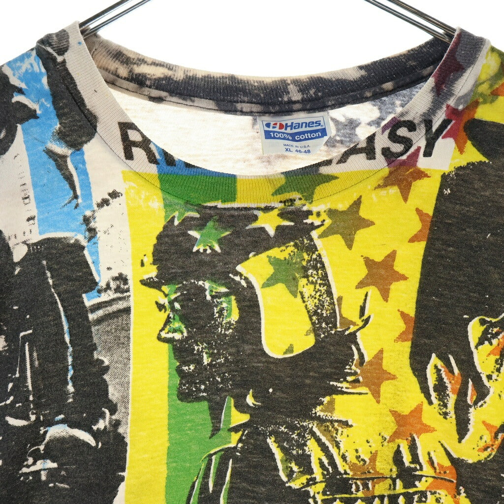 VINTAGE(ヴィンテージ) 80S MOSQUITOHEAD EASY RIDER TEE モスキートヘッド イージーライダー 総柄半袖カットソーTシャツ マルチカラー