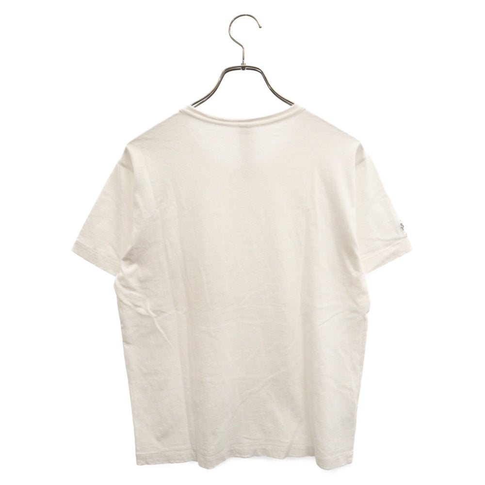 CHROME HEARTS(クロムハーツ) Y NOT TEE ロゴエンブロイダリーポケット半袖 Tシャツ ホワイト