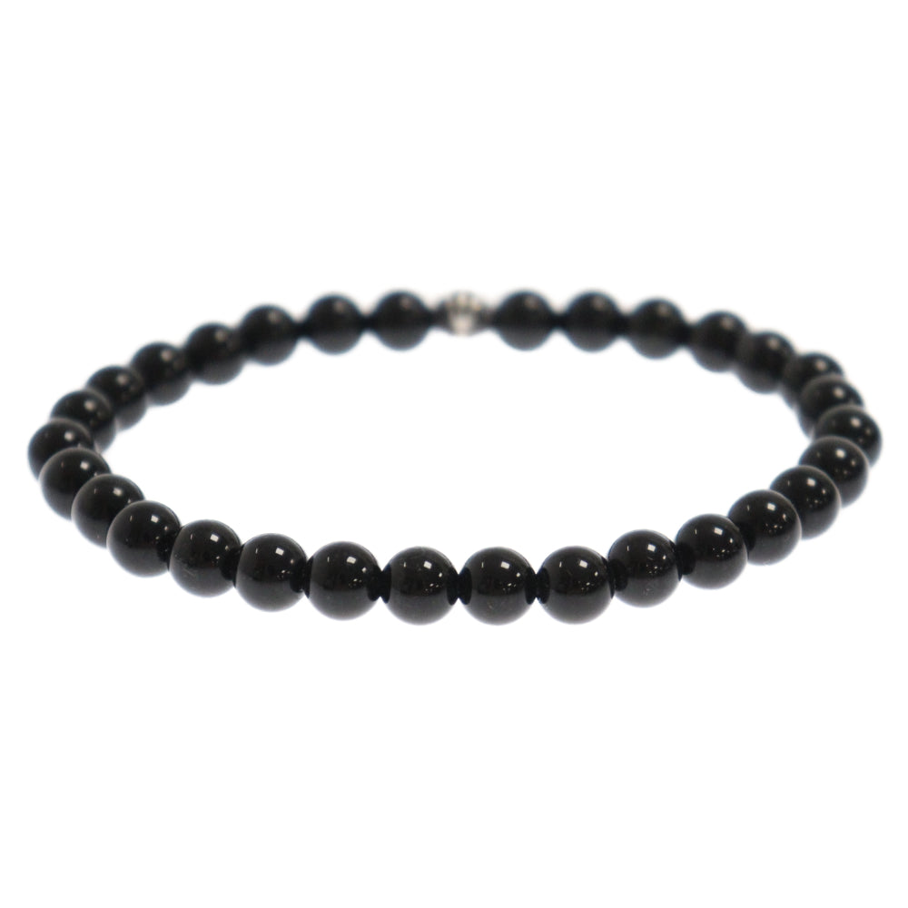 CHROME HEARTS(クロムハーツ) 6mm BEAD ビーズ ブレスレット シルバー/ブラック