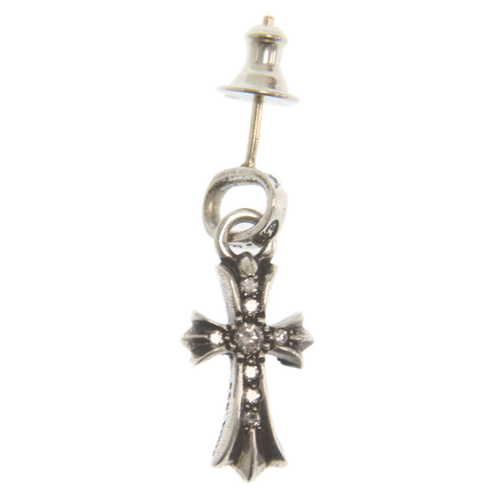 CHROME HEARTS(クロムハーツ) BBY F PPRCHN P D ベイビーファット PAVEダイヤ シルバーピアス