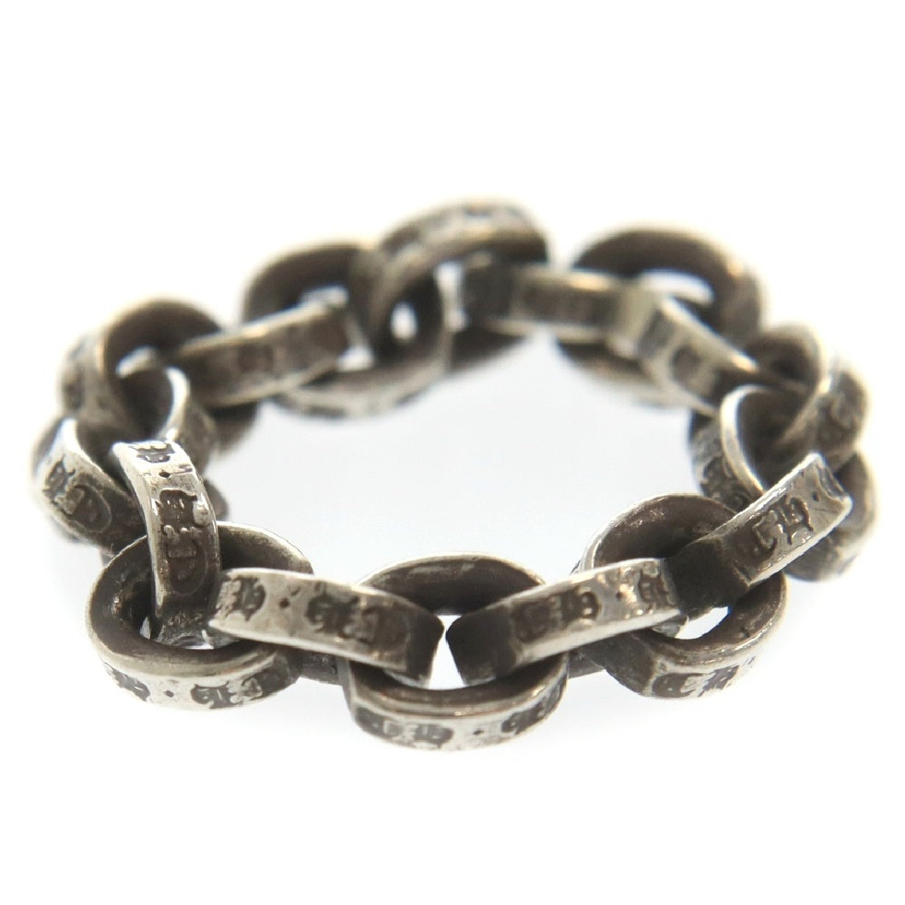 CHROME HEARTS(クロムハーツ) PAPER CHAIN RING ペーパーチェーン シルバーリング シルバー 10号