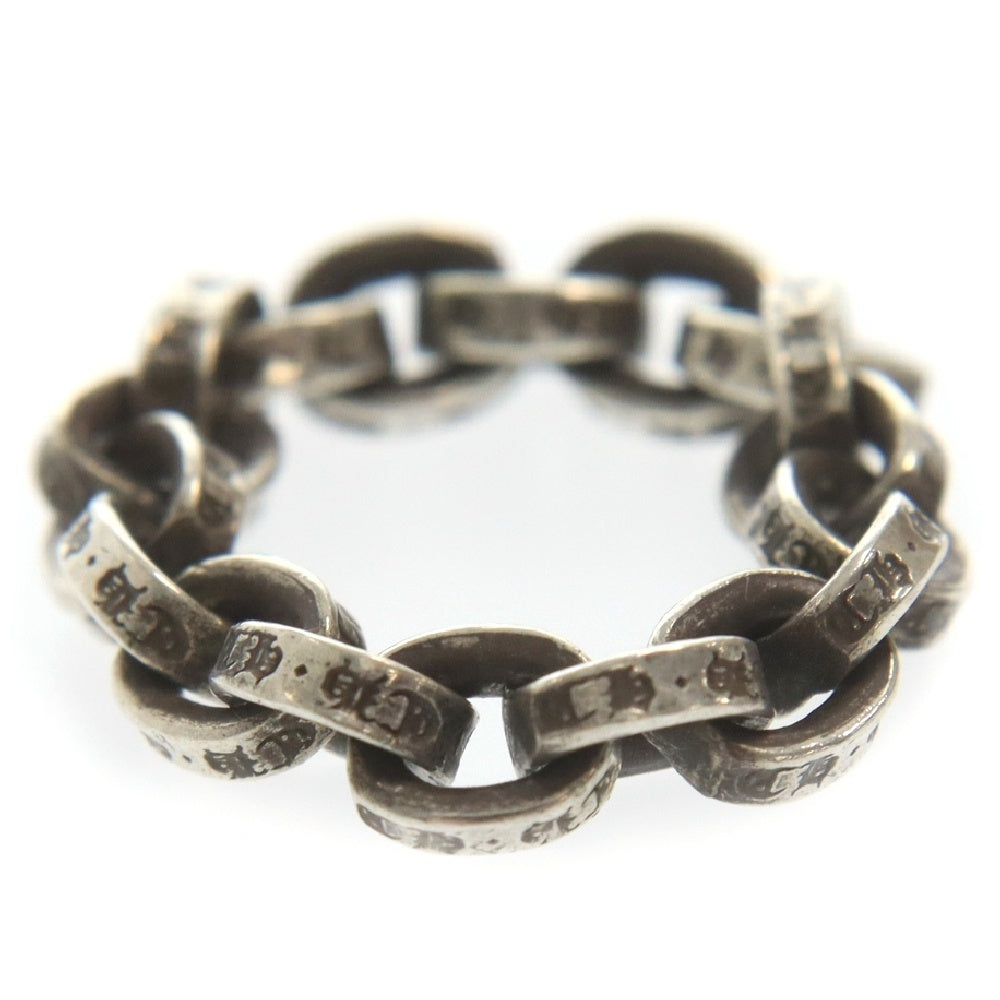 CHROME HEARTS(クロムハーツ) PAPER CHAIN RING ペーパーチェーン シルバーリング シルバー 10号