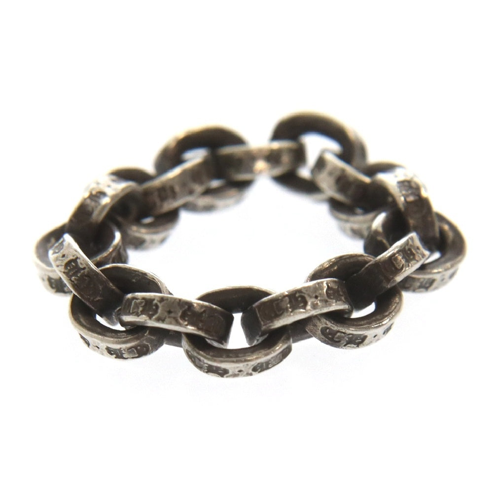 CHROME HEARTS(クロムハーツ) PAPER CHAIN RING ペーパーチェーン シルバーリング 10号