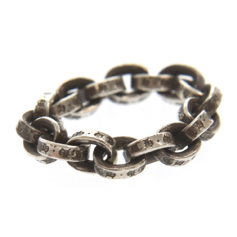 CHROME HEARTS(クロムハーツ) PAPER CHAIN RING ペーパーチェーン シルバーリング 10号