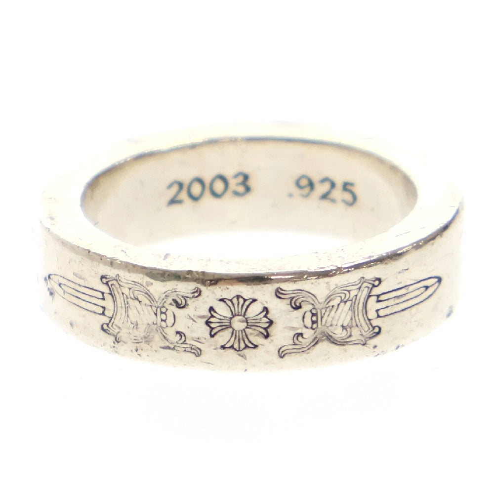 CHROME HEARTS(クロムハーツ) 6mm SPACER DAGGER 6mmスペーサーダガー リング シルバー 15.5号