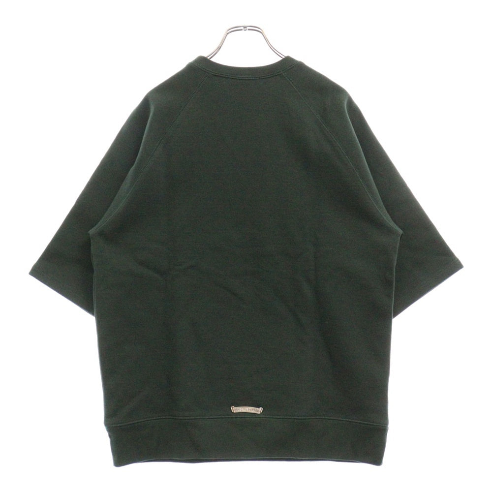 CHROME HEARTS(クロムハーツ) SLOW RIDE 胸CH刺繍半袖スウェットTシャツ ダークグリーン