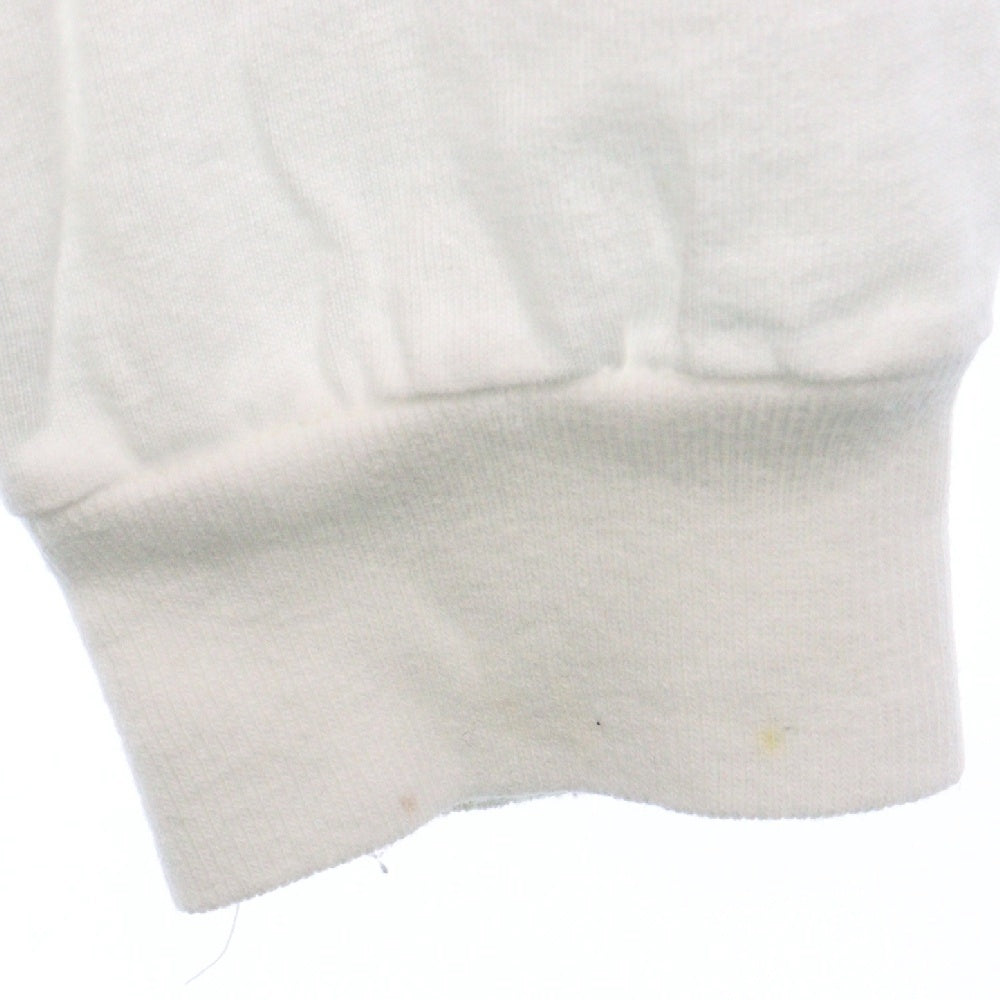 CHROME HEARTS(クロムハーツ) OLD Logo Star Tee オールドバッククロールロゴプリント胸ポケットホースシュースリーブCHプラス長袖Tシャツ ホワイト
