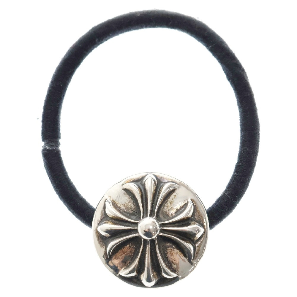 CHROME HEARTS(クロムハーツ) HAIRBAND クロスボールボタンヘアゴム シルバーコンチョ シルバー