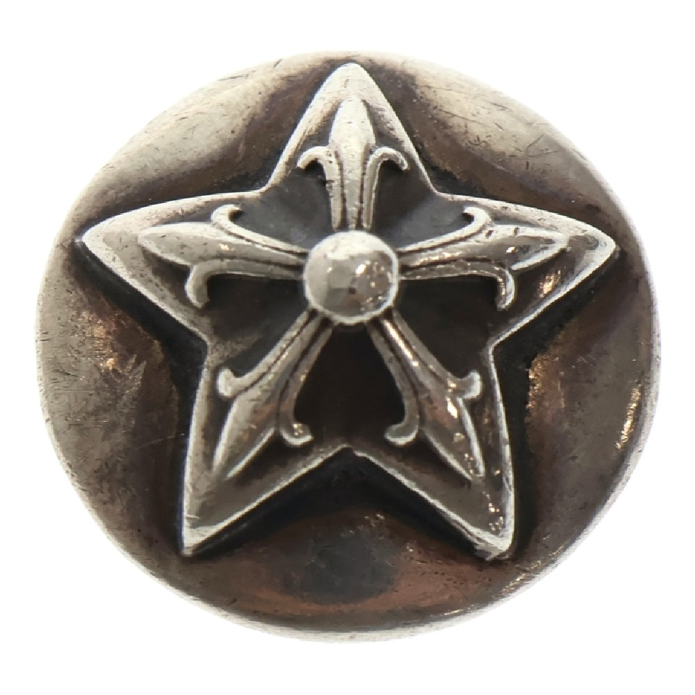 CHROME HEARTS(クロムハーツ) HAIRBAND #2 スターボタンヘアゴム コンチョ ブレスレット シルバー