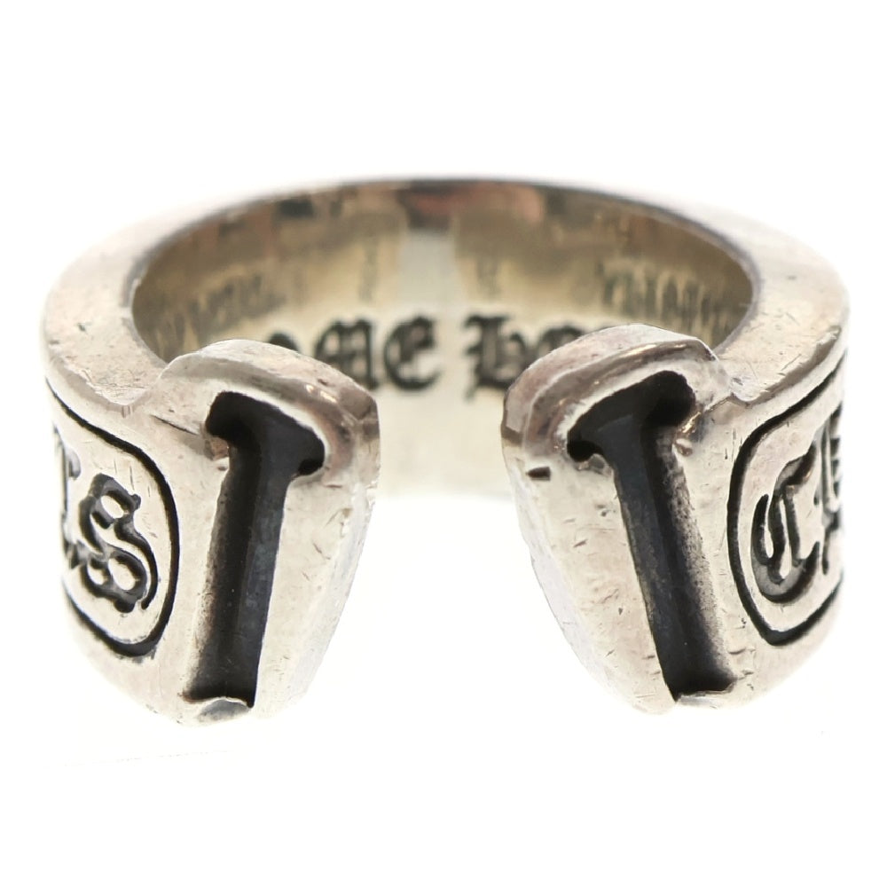 CHROME HEARTS(クロムハーツ) LG SCROLL LABEL ラージスクロールラベル シルバーリング シルバー17号