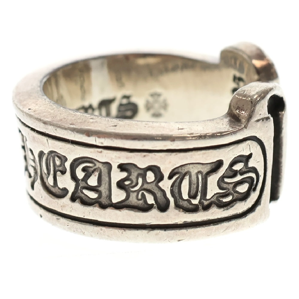CHROME HEARTS(クロムハーツ) LG SCROLL LABEL ラージスクロールラベル シルバーリング シルバー17号