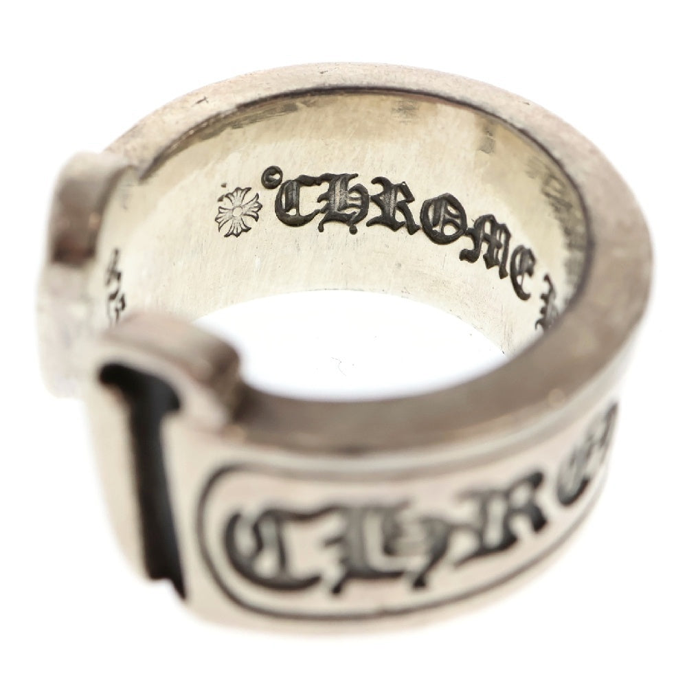 CHROME HEARTS(クロムハーツ) LG SCROLL LABEL ラージスクロールラベル シルバーリング シルバー17号