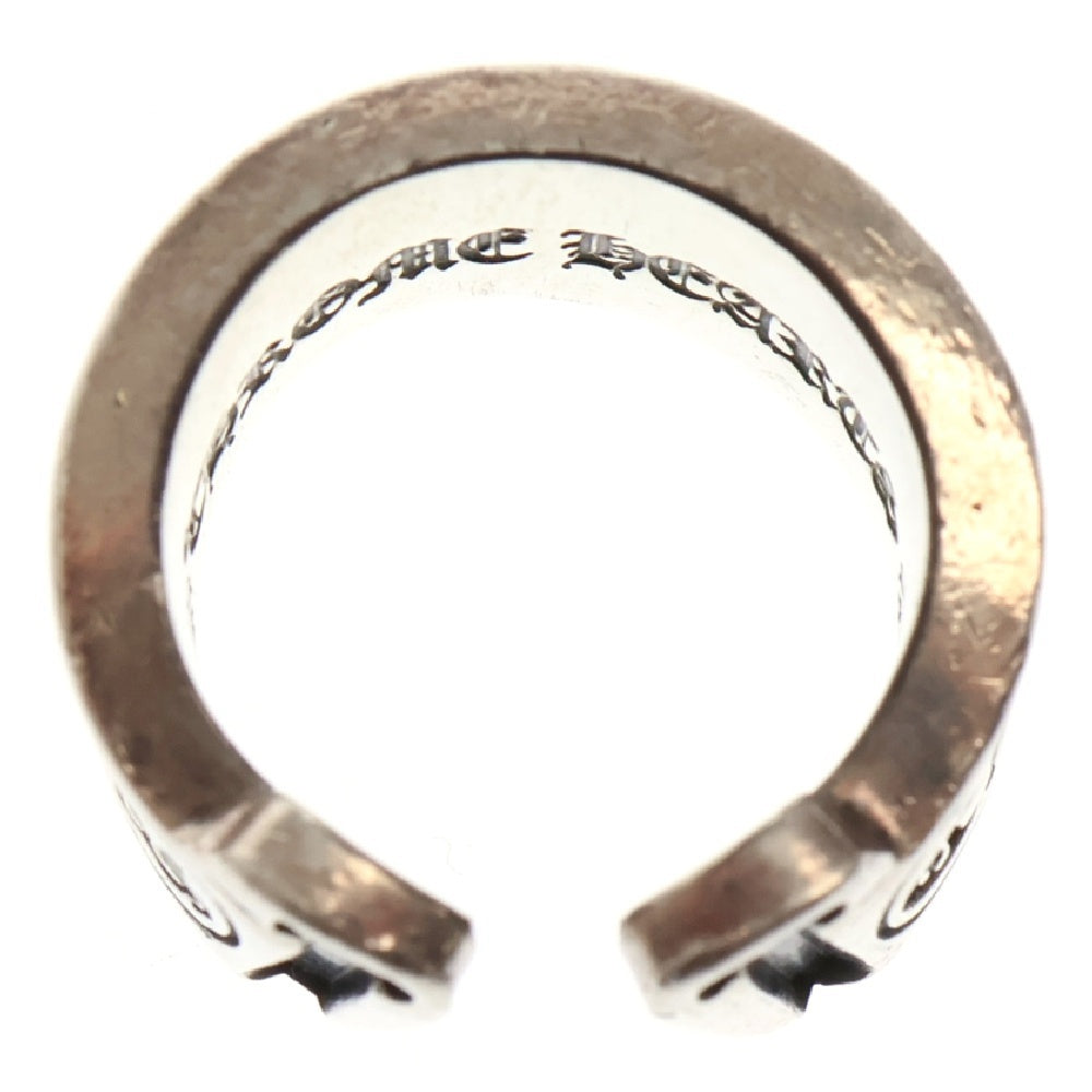 CHROME HEARTS(クロムハーツ) LG SCROLL LABEL ラージスクロールラベル シルバーリング シルバー17号