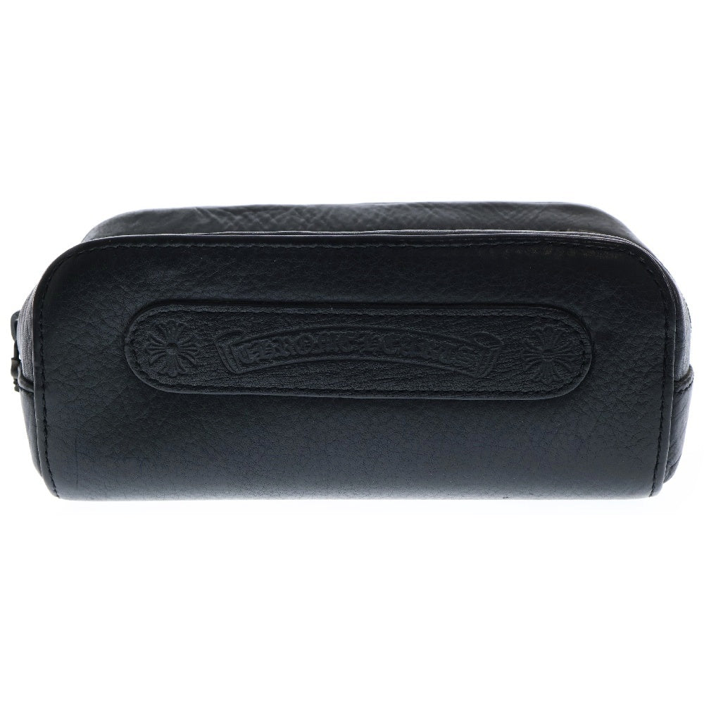 CHROME HEARTS(クロムハーツ) CASE アイウェアケース 眼鏡ケース ブラック ※ダガージップ欠損