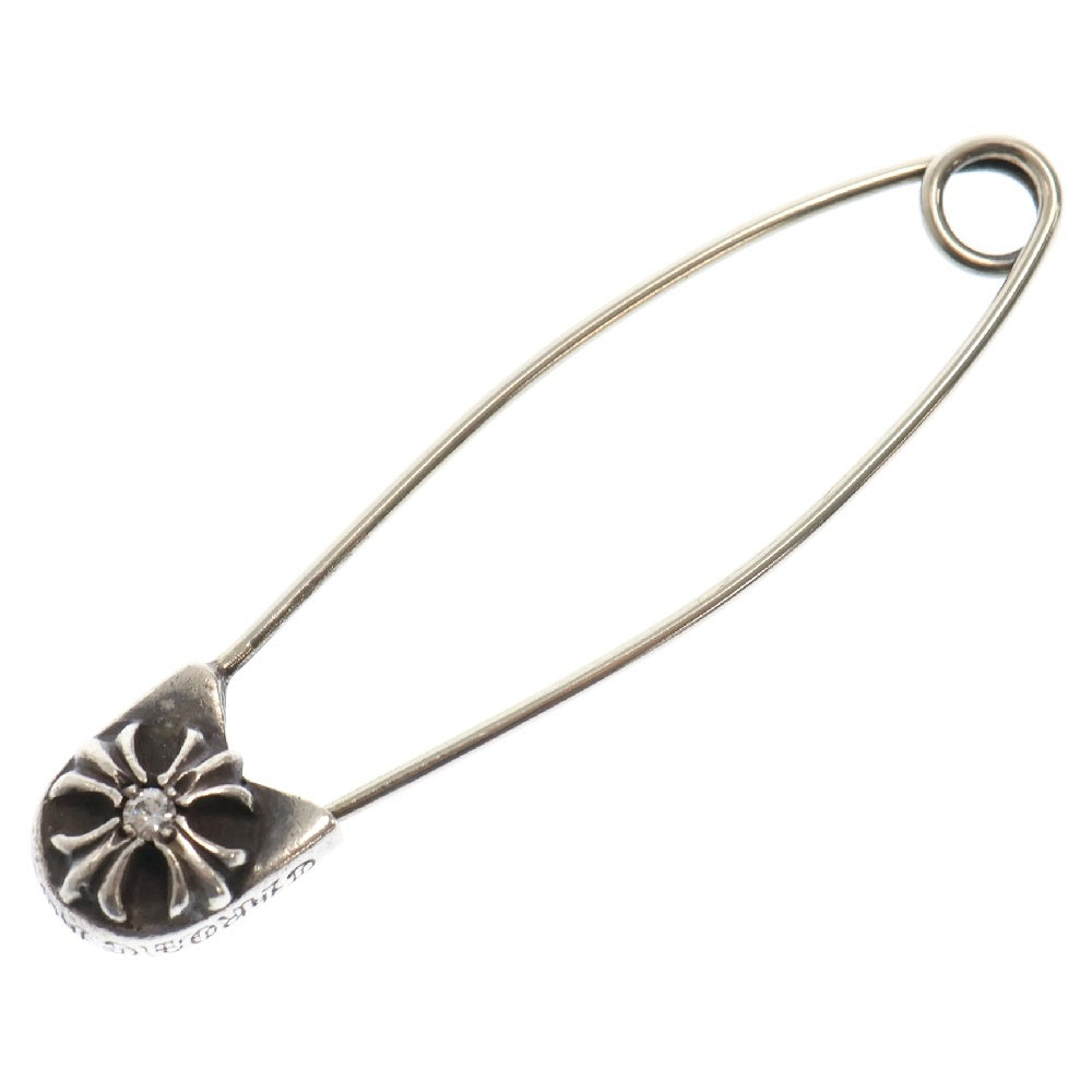 CHROME HEARTS(クロムハーツ) SAFETYPIN LG 1DIA セーフティピン ラージ 1ダイヤ シルバー