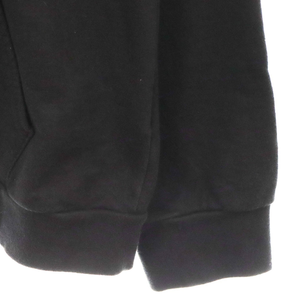 CHROME HEARTS(クロムハーツ) STENCIL HOODIE 袖ステンシル バックホースシュー プリント プルオーバーパーカー フーディー ブラック