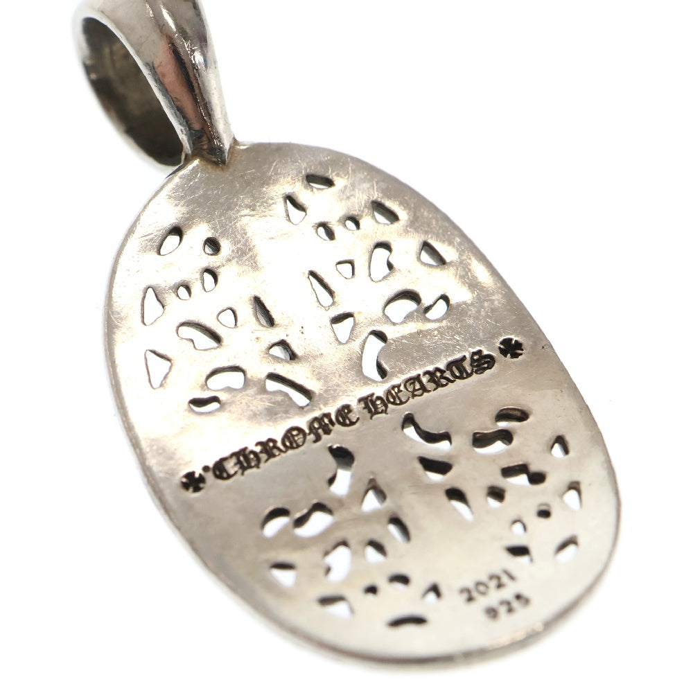 CHROME HEARTS(クロムハーツ) CLSC OVAL クラシックオーバル シルバーネックレストップ