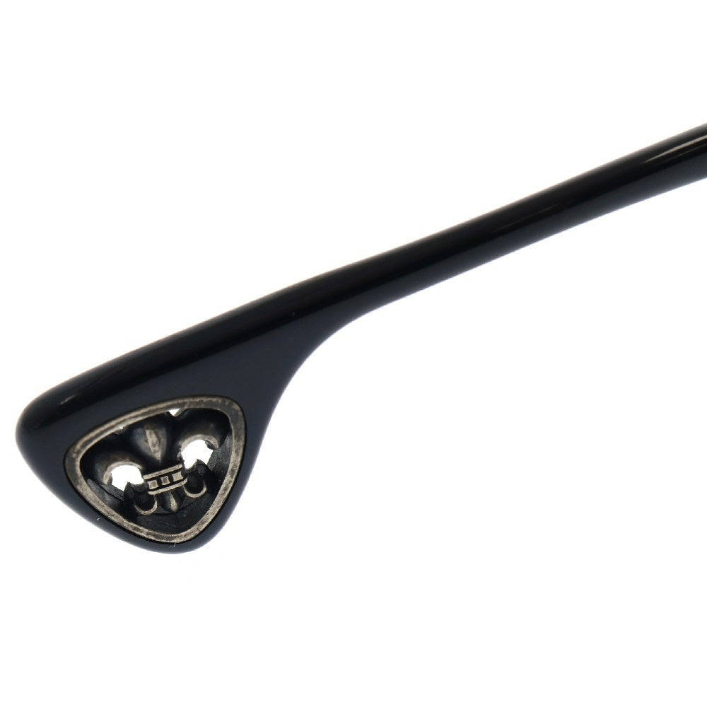 CHROME HEARTS(クロムハーツ) FIRST FACIAL BSフレアモチーフメタルフレームサングラス 眼鏡 ブラック