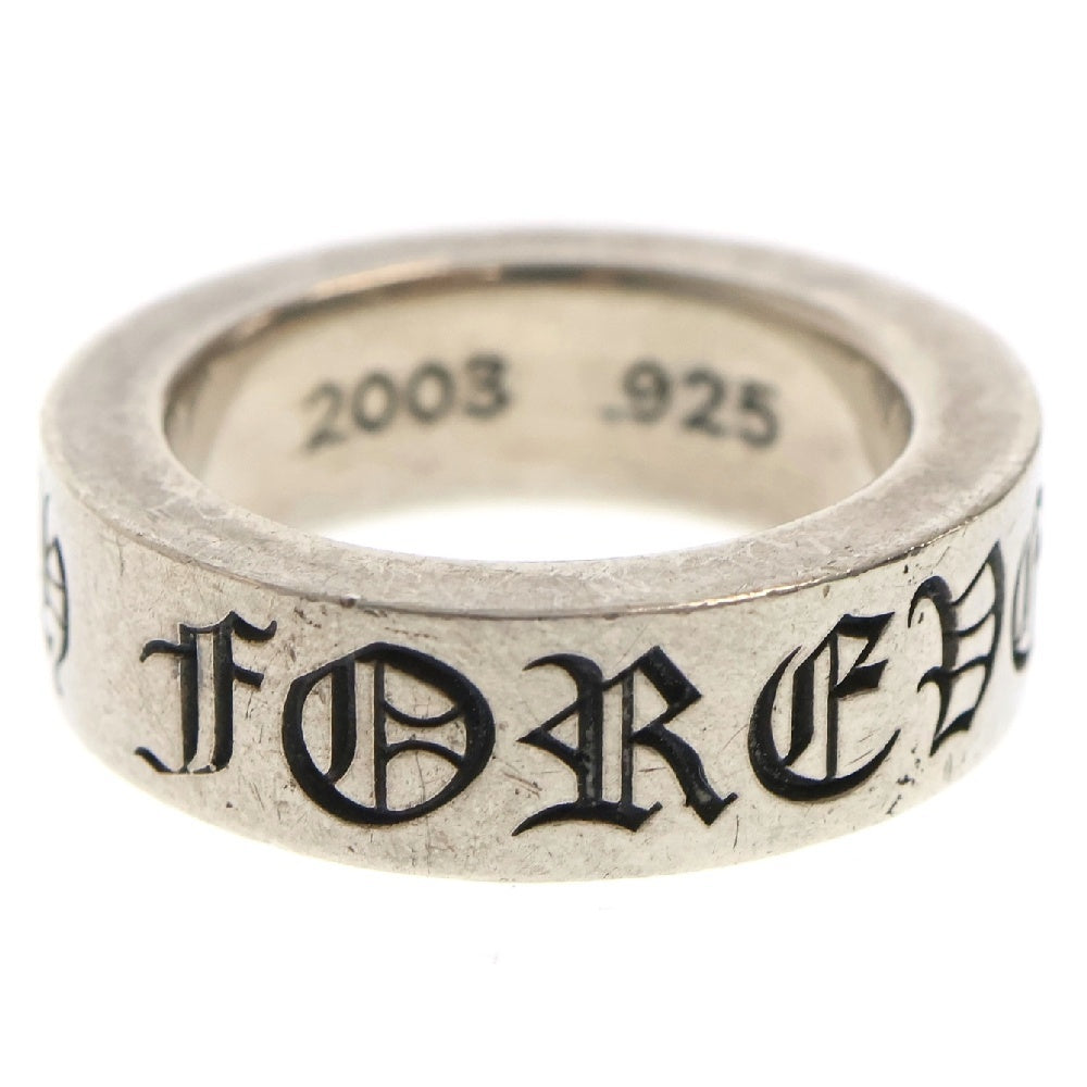 CHROME HEARTS(クロムハーツ) 6mm SPACER FOREVER 6mmスペーサーリング フォーエバーシルバー