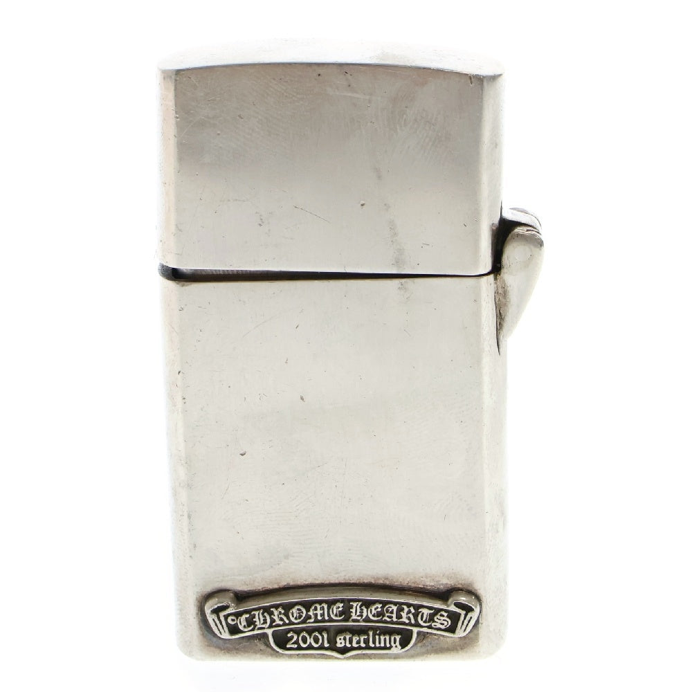 CHROME HEARTS(クロムハーツ) ZIPPO LIGHTERZ-V1 V1ナロー スモールCHクロスジッポライター シルバー