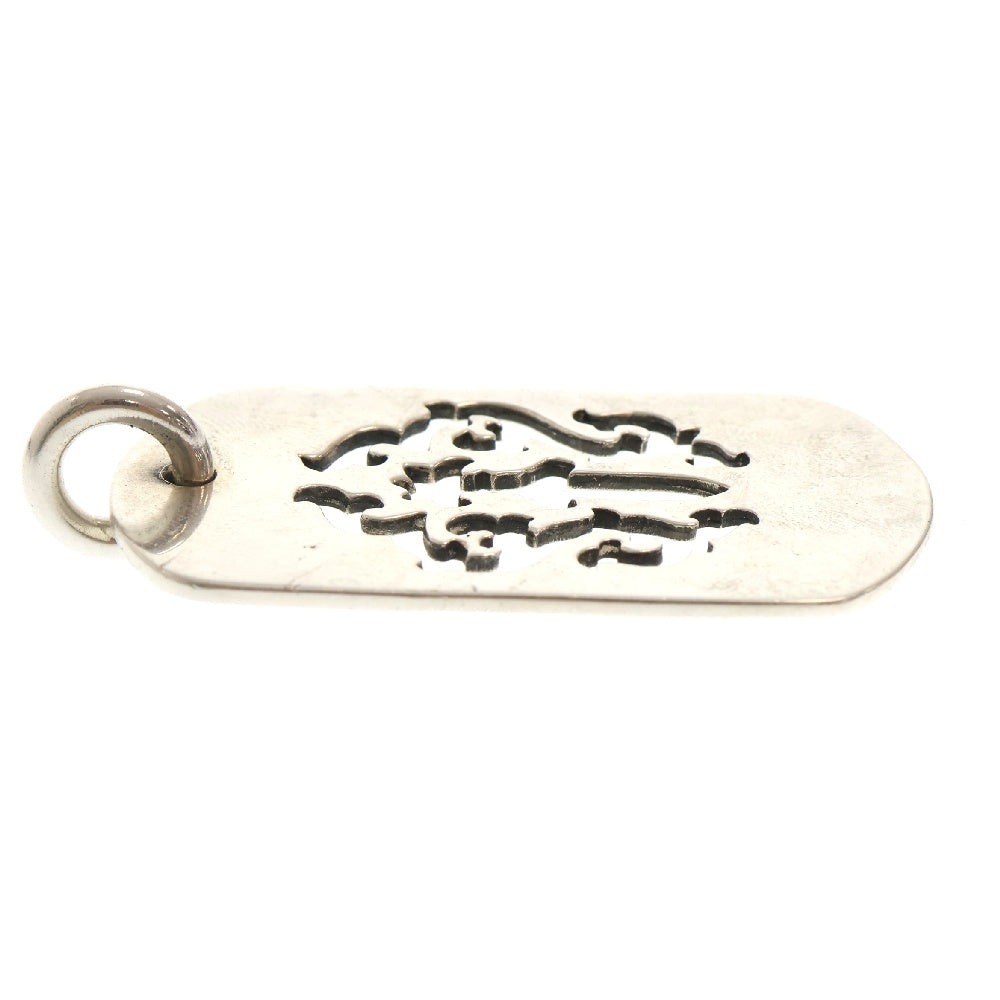 CHROME HEARTS(クロムハーツ) D TAG LRG DAGGER ヴァインダガーカットアウトドッグタグ ラージ ペンダントトップ シルバー
