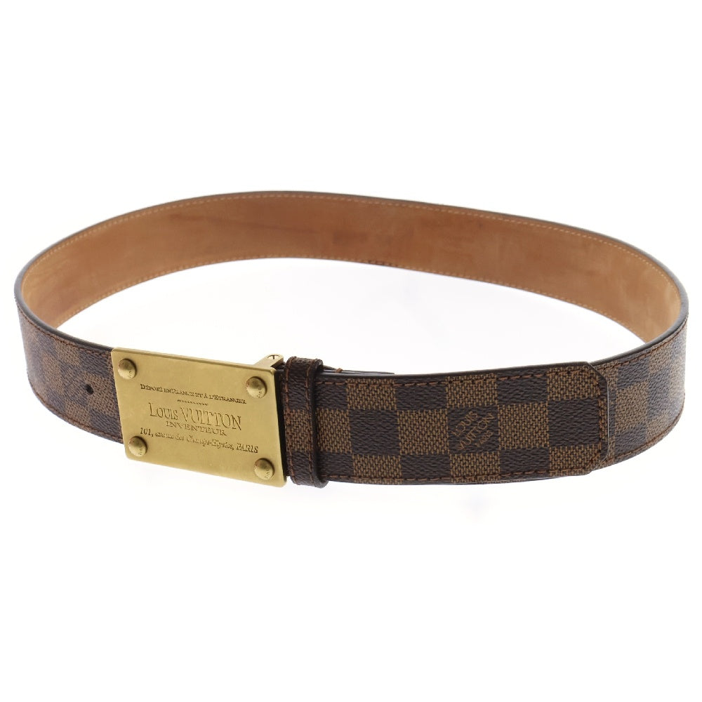 LOUIS VUITTON(ルイヴィトン) ダミエ サンチュール アンヴァントゥール ベルト ブラウン N9677