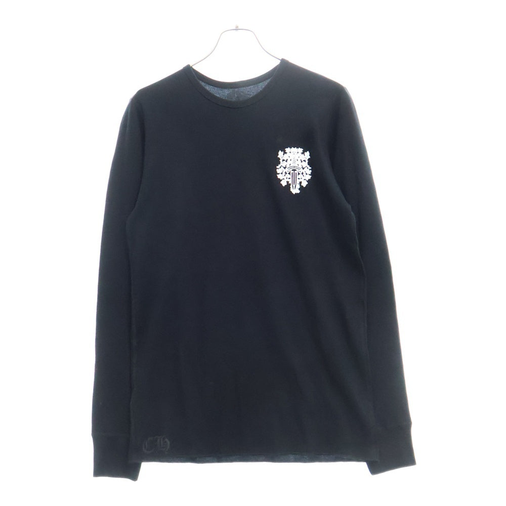 CHROME HEARTS(クロムハーツ) Thermal L S ヴァインダガーバックプリントサーマル長袖カットソー