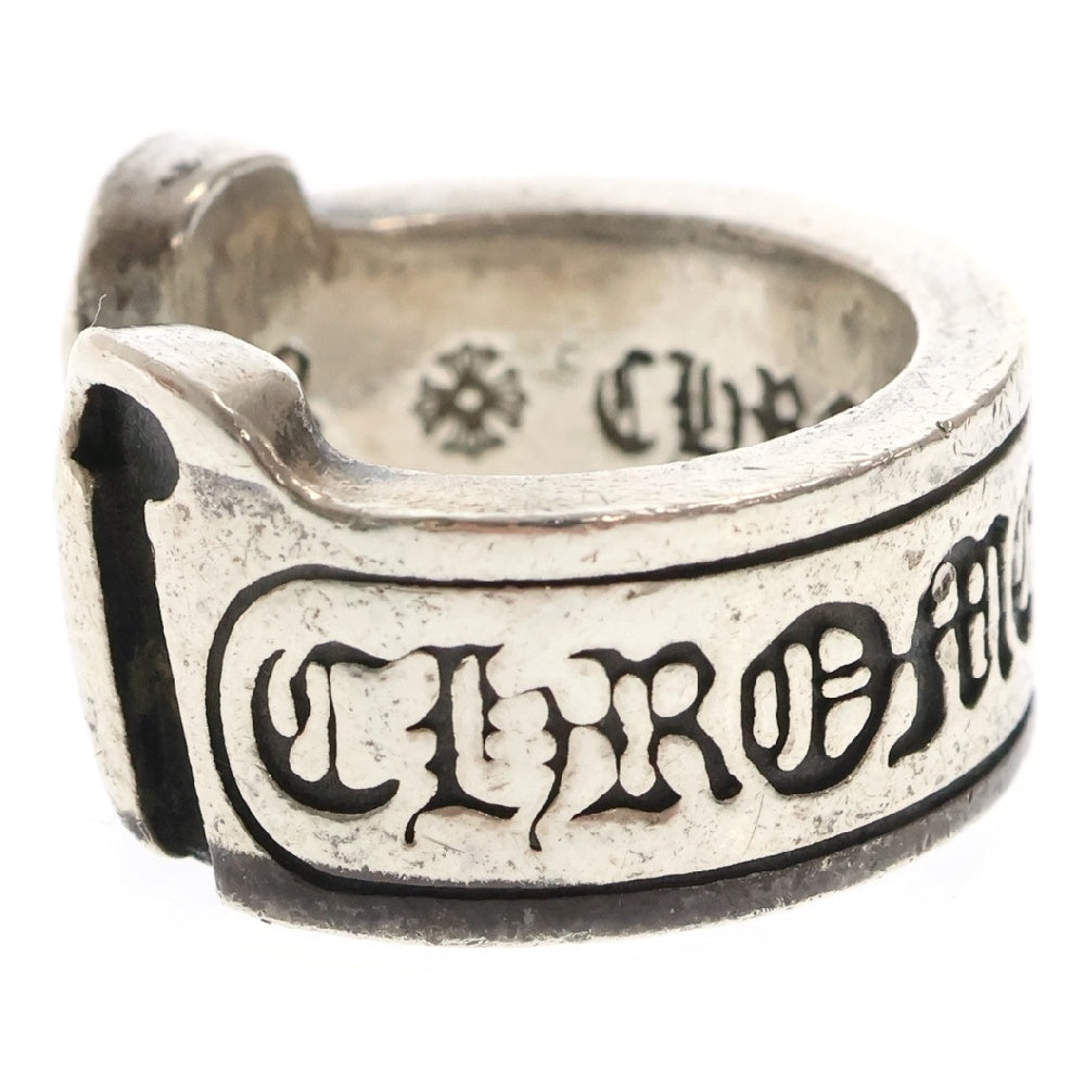CHROME HEARTS(クロムハーツ) LG SCROLL LABEL ラージスクロールラベル リング シルバーBCA383