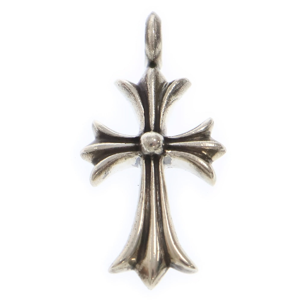 CHROME HEARTS(クロムハーツ) TNY CRSF P RUBY タイニーファットクロス PAVEルビー ペンダント ネックレストップ シルバー