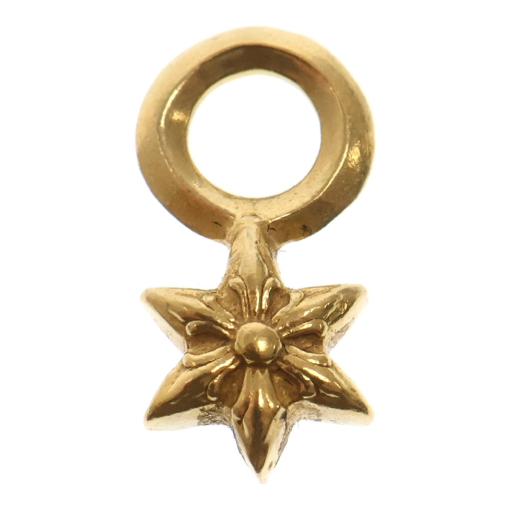 CHROME HEARTS(クロムハーツ) 22K STACK STAR V1 スタースタックチャーム ゴールドネックレストップ