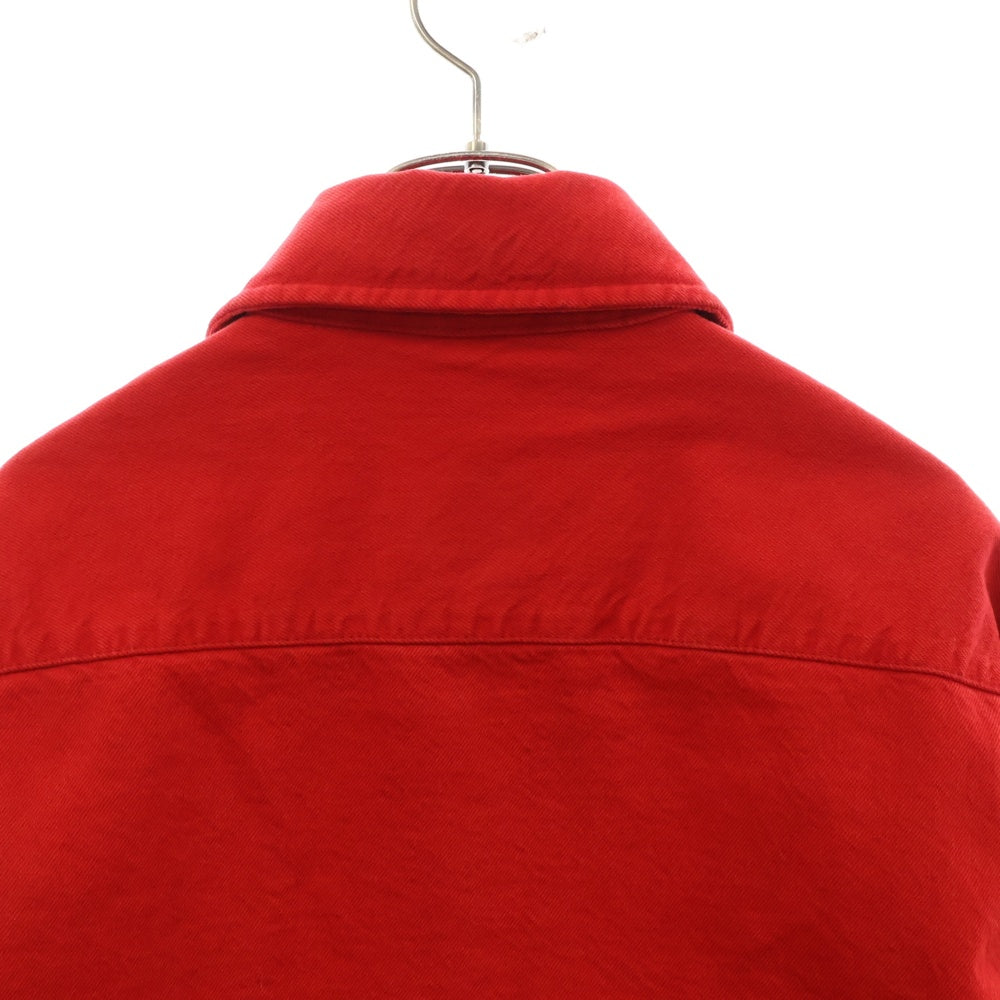 JACQUEMUS(ジャックムス) LA CASA Puffed denim over-shirt 245DE034-1522-470 中綿 デニム長袖シャツジャケット レッド
