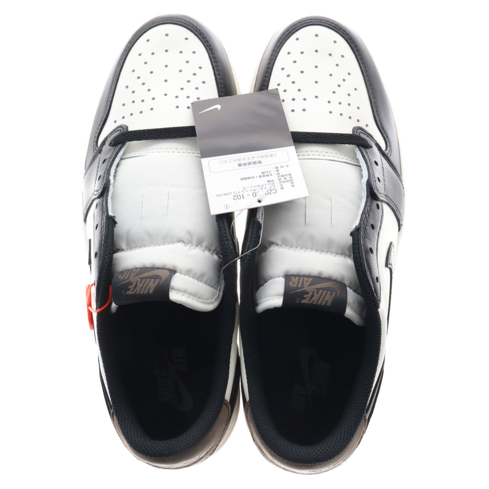 NIKE(ナイキ) AIR JORDAN 1 RETRO LOW OG MOCHA エアジョーダン1モカ ローカットスニーカー ホワイト/ブラウン US10.5/28.5cm CZ0790-102