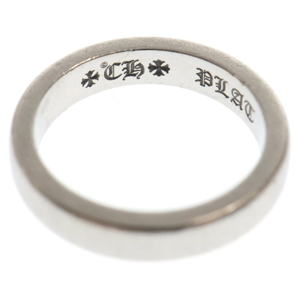 CHROME HEARTS(クロムハーツ) PLAT WEDDING BAND RING ウエディングバンド プラチナリング シルバー