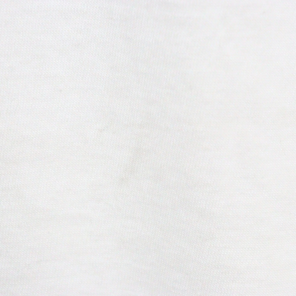 CHROME HEARTS(クロムハーツ) Neck Logo L/S Tee ネックロゴ プリント長袖Tシャツ カットソー ホワイト