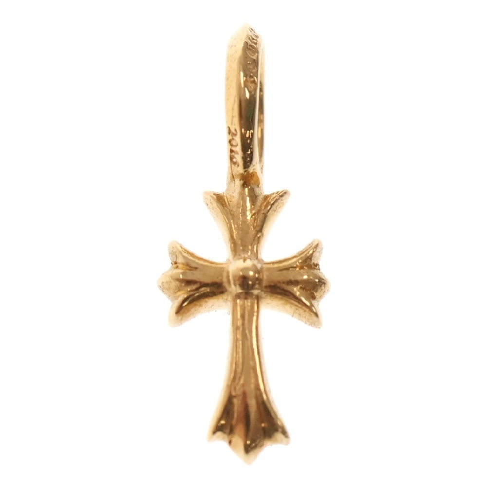 CHROME HEARTS(クロムハーツ) 22K STACK CH CROSS V2 CHクロススタックチャーム ペンダントトップ ゴールド BCA050