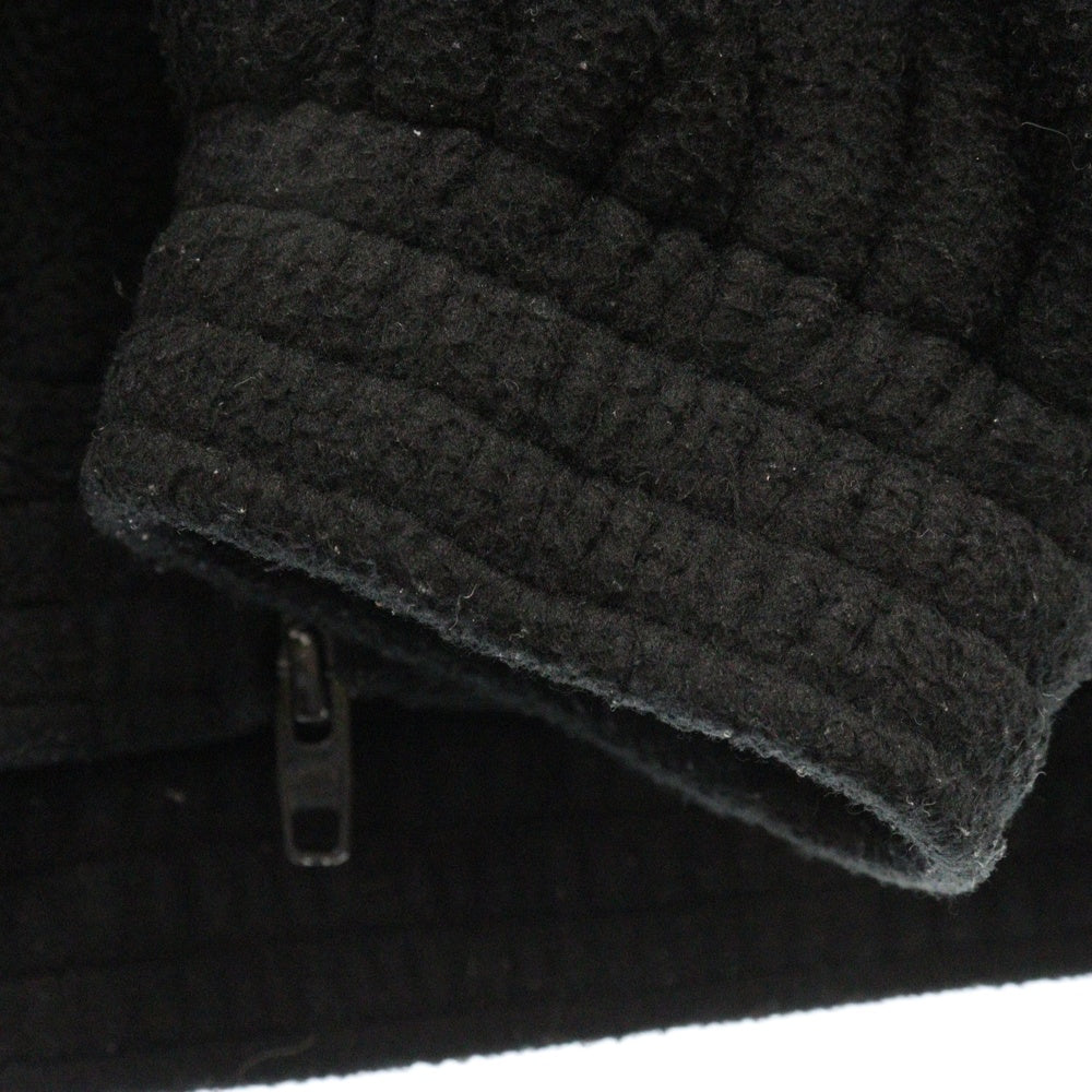 BALENCIAGA(バレンシアガ) Double Brushed Fleece Tracksuit Jacket 643053 ダブルブラッシュド フリース トラックジャケット ブラック