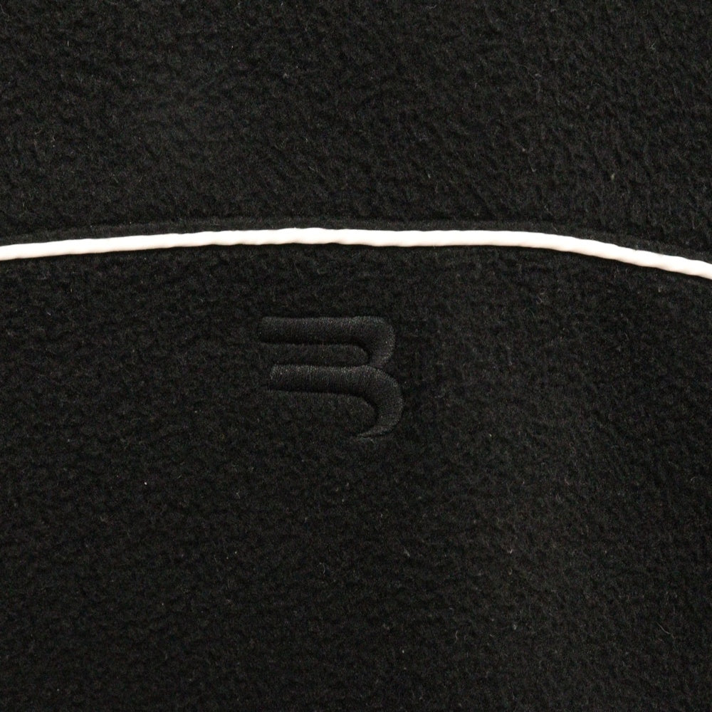 BALENCIAGA(バレンシアガ) Double Brushed Fleece Tracksuit Jacket 643053 ダブルブラッシュド フリース トラックジャケット ブラック